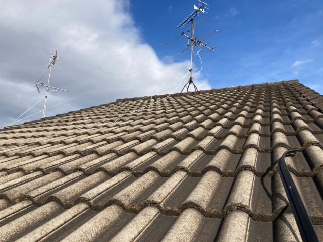 八尾市のセメント瓦