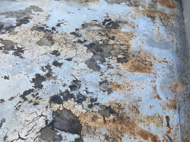 陸屋根の老朽化