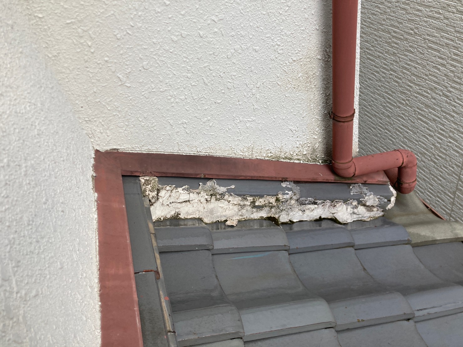 雨漏れ点検のし瓦