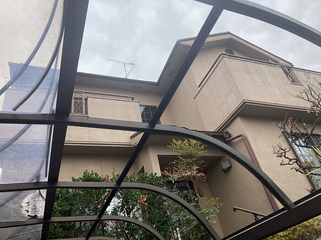 カーポート屋根撤去