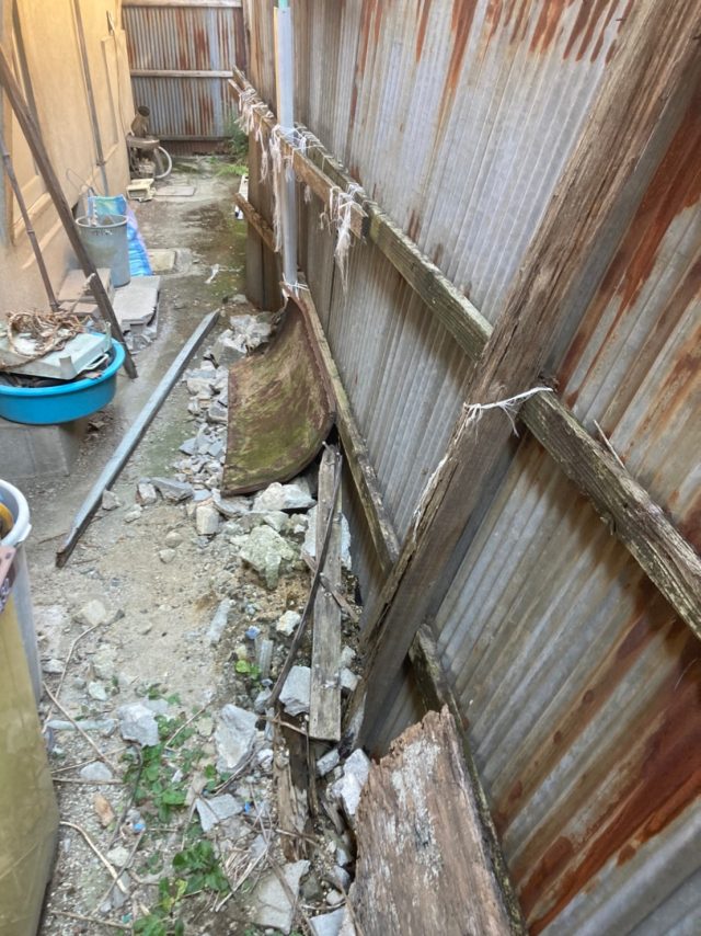 ベランダの雨漏りを放置