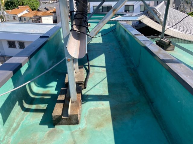 塔屋のシート防水