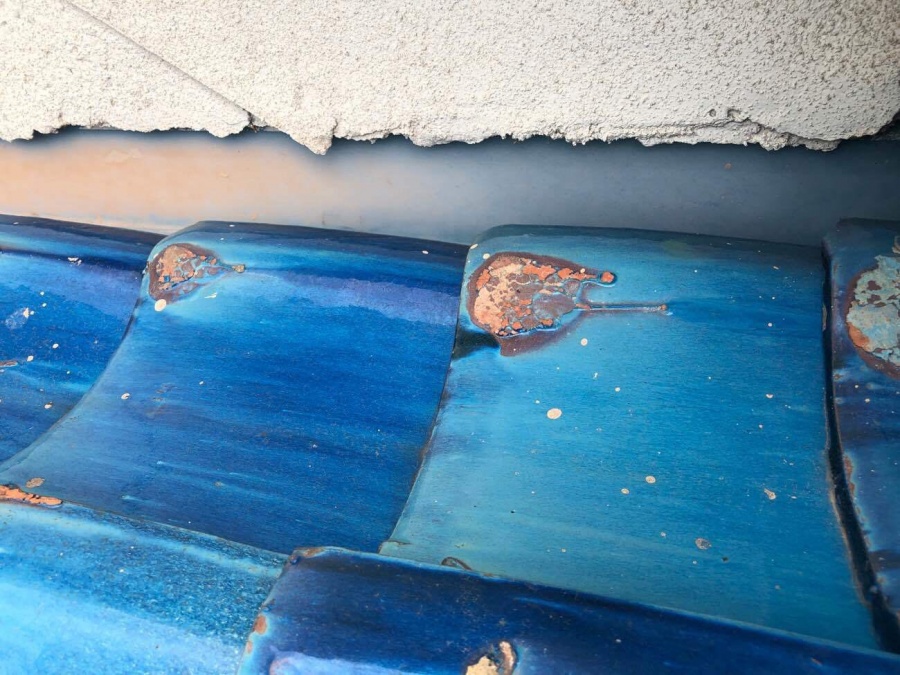 八尾市　雨漏り　外壁