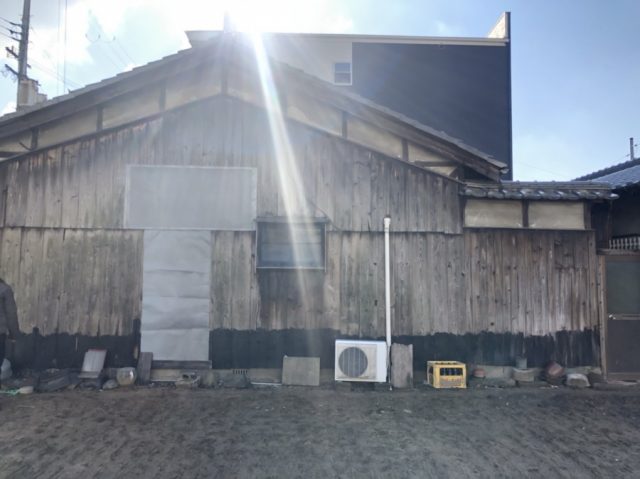 雨漏りしそうな外壁