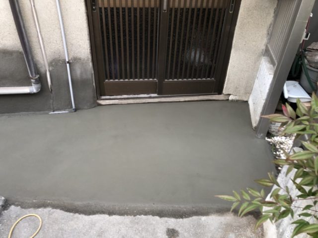 土間打ち替え