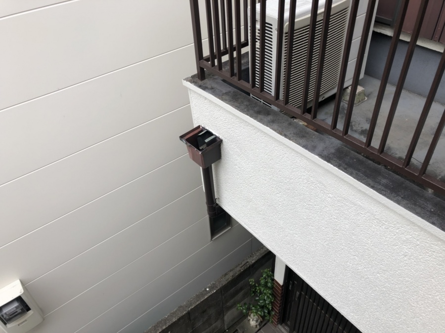 落とし口が破損