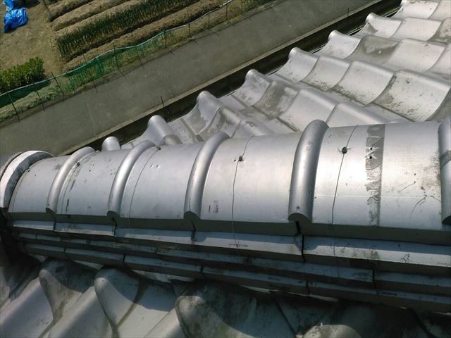 八尾市　瓦補修