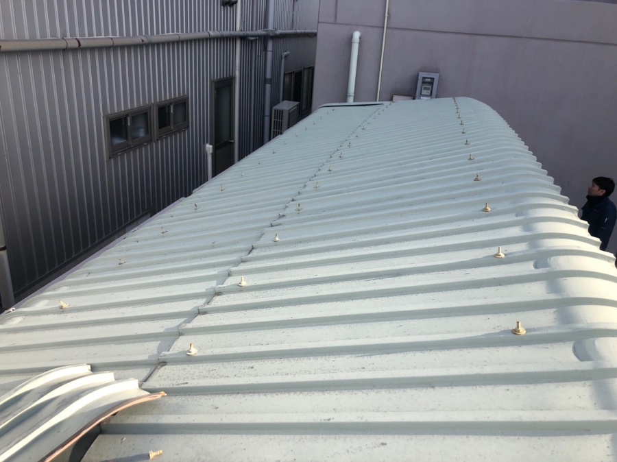 ｻｲｸﾙﾎﾟｰﾄの屋根撤去