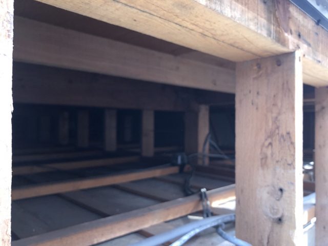 室内雨漏り無し