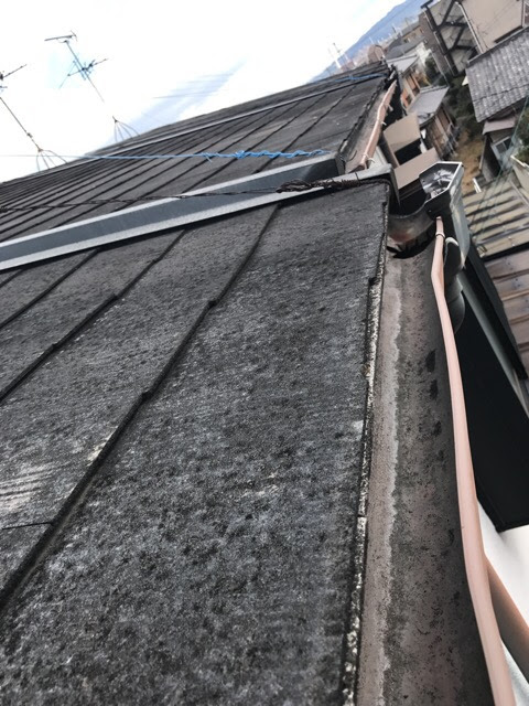 軒先と雨樋の状態