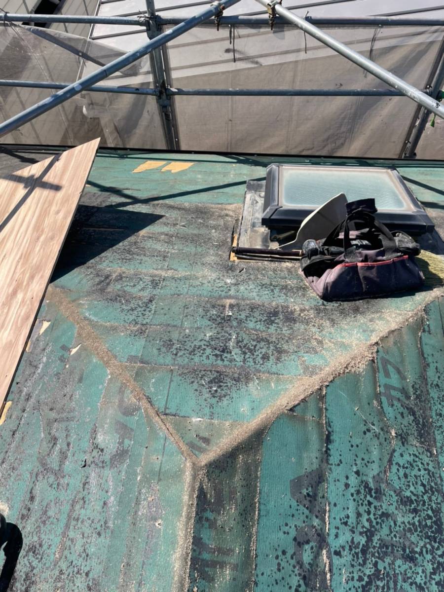 既存ベスト撤去