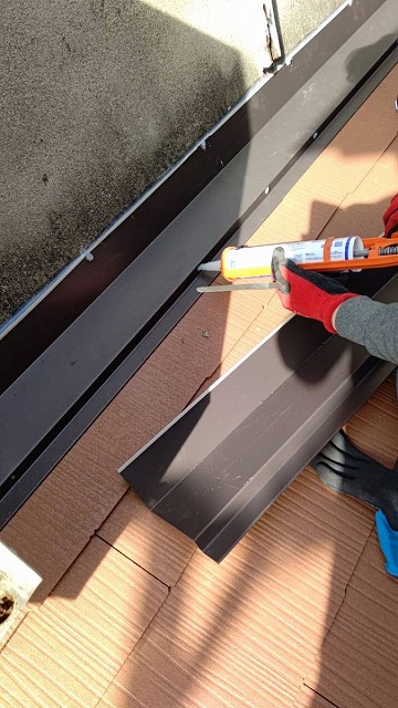 ビス頭コーキング