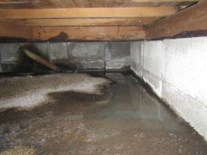 木造住宅の床下