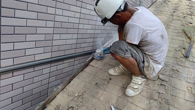 モルタルカット