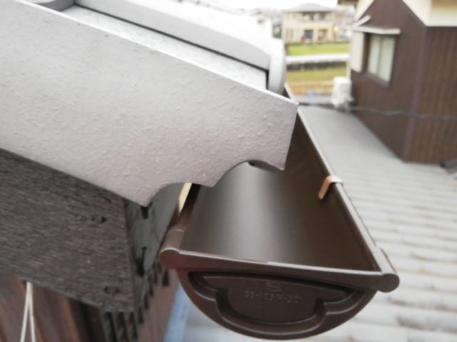 姫路市　雨樋交換工事　完成