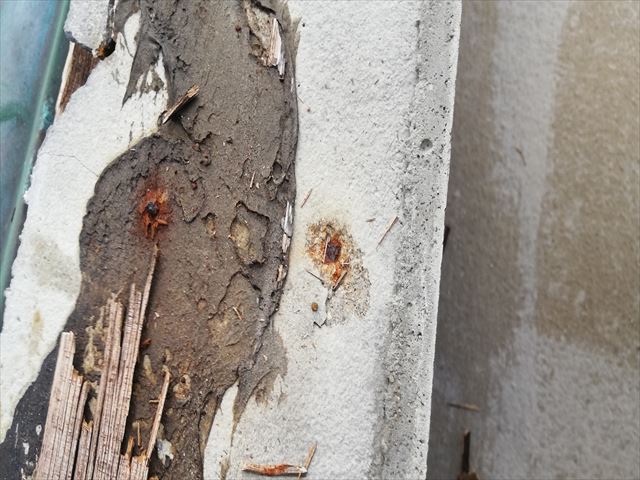 陸屋根　笠木板金