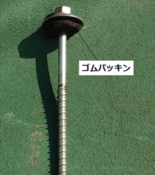 使用ビス　波型スレート