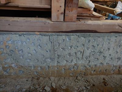 目荒し　ツイン基礎　添え基礎