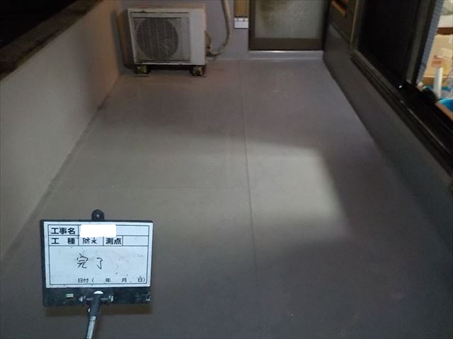 シート防水完了