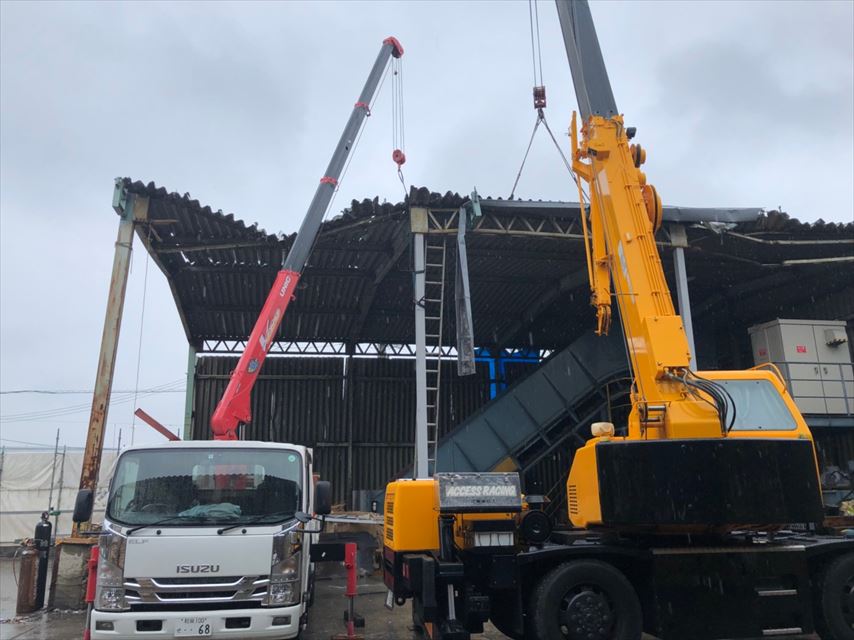 泉佐野 工場　応急処置