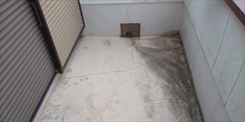 ウレタン塗膜防水　施工前