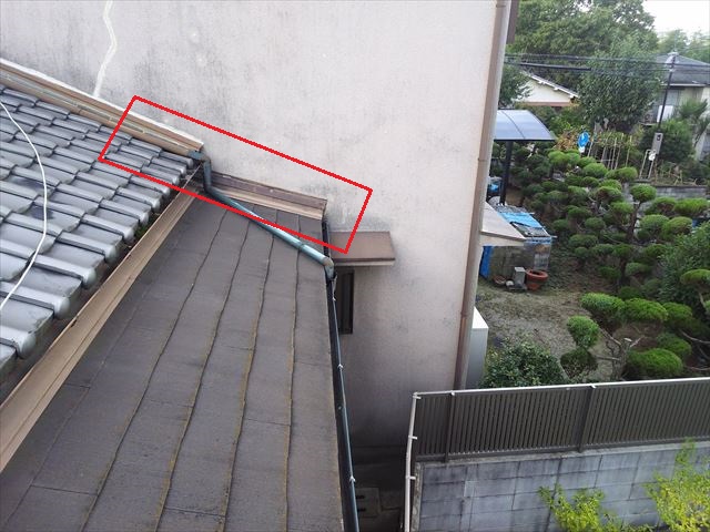 雨漏り部屋根状況