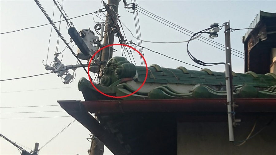 鬼瓦設置