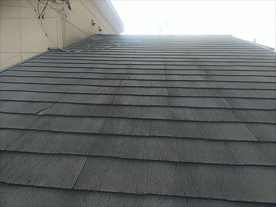 調査　屋根　全景