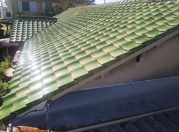 屋根　葺き替え　耐震改修工事