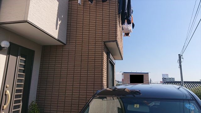 台風飛散　外観