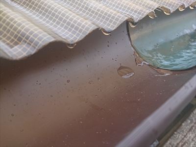 樋　補修完了　アップ