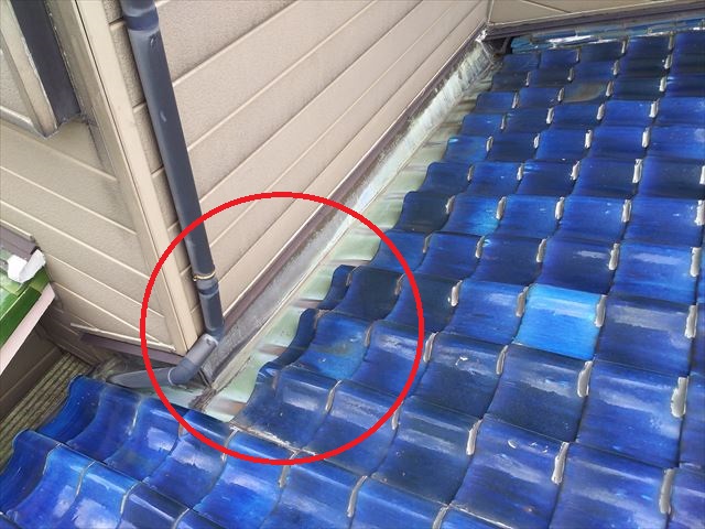 瓦屋根不具合部