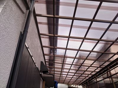 屋根波板　張替後