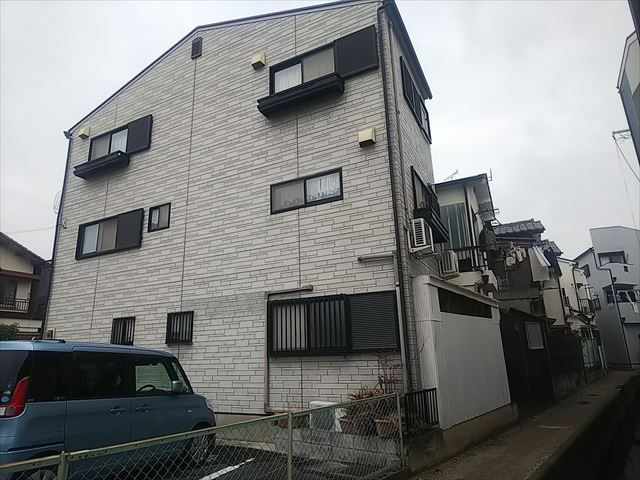屋根被害外観