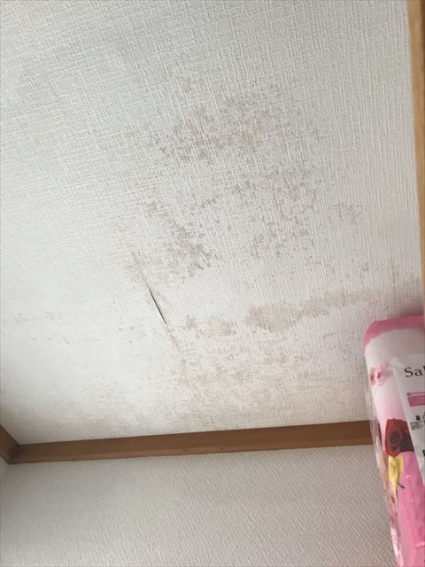 天井雨漏れ
