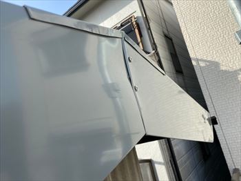 ケラバ包み取付け　軒