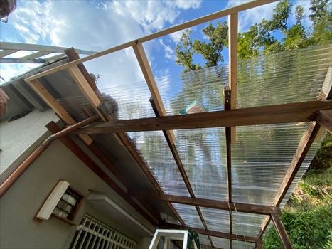 木下地　取り付け