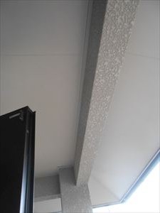 軒裏　塗装完了