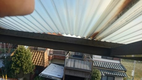 フック飛散ヵ所