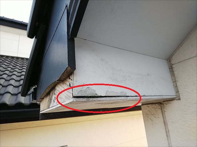 ケイカル板浮き①