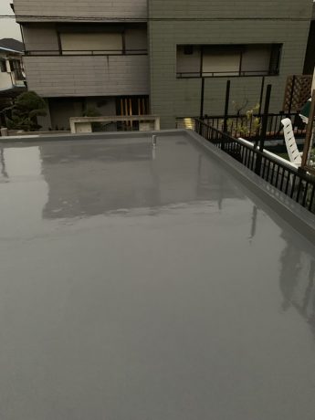 防水仕上がり状況