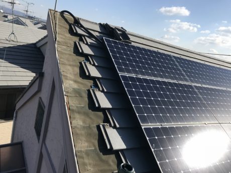 ケラバ平取外し完了