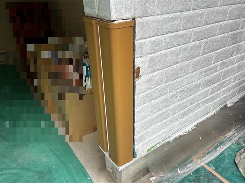 コーナークッション　取付完了