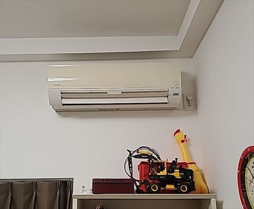 エアコン交換前