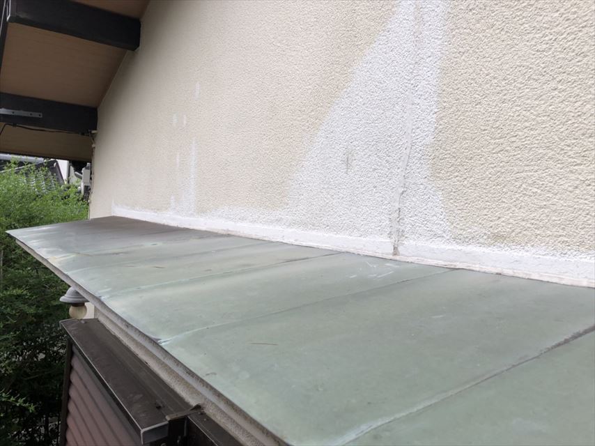 雨漏れ状況　外部