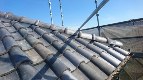 軒先積み替え完了