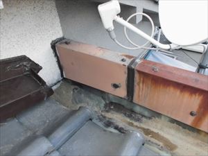 笠木　ジョイントコーキング