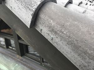 現調　瓦止め釘抜け