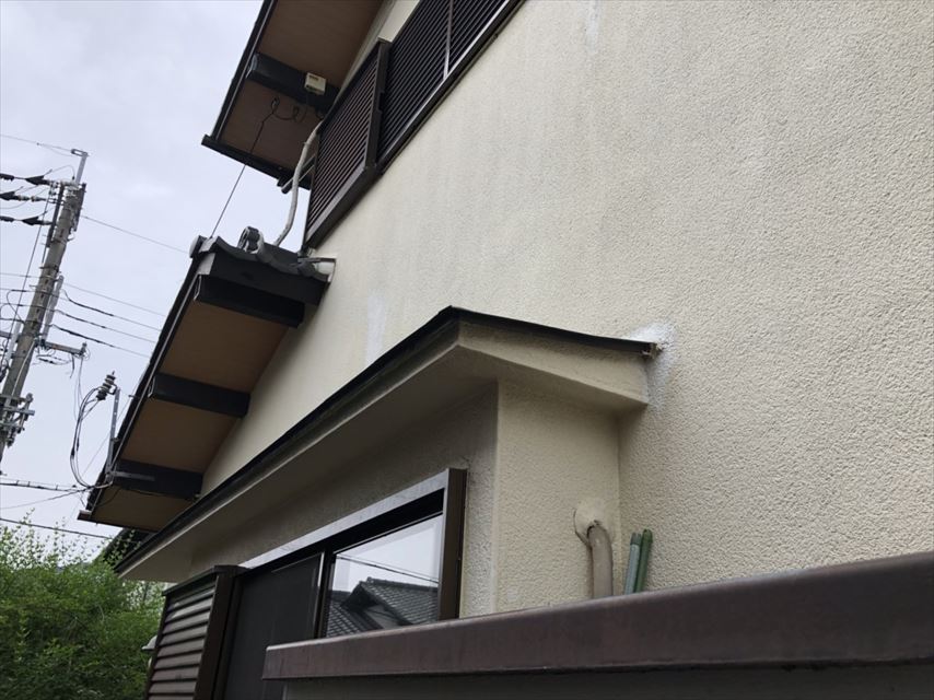 雨漏れ状況　外部
