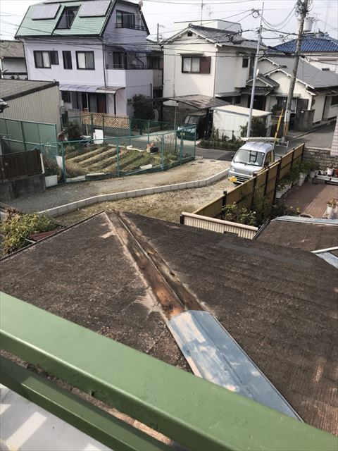 棟板金飛散
